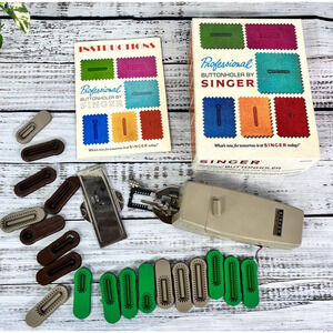 SINGER Professional Buttonholer 20 Cams 381116 for Slant 0 Matic Zig Zag Machine